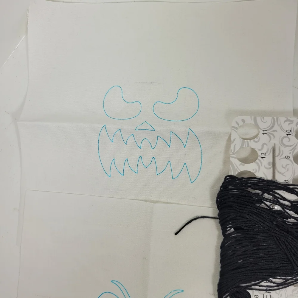Halloween Embroidery DIY Kit with Hoops - Picture 14 of 16